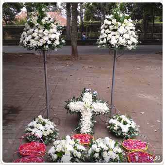 CDE PD 001 Bunga Paket Duka Cita
