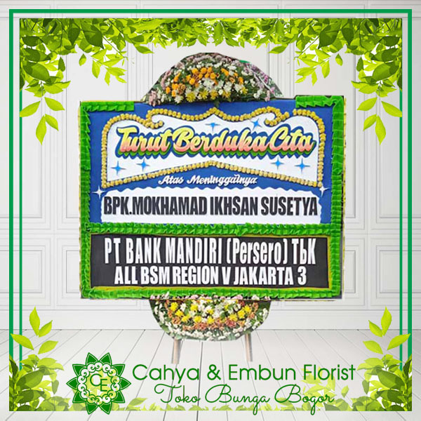 Bunga Papan Duka Cita 023
